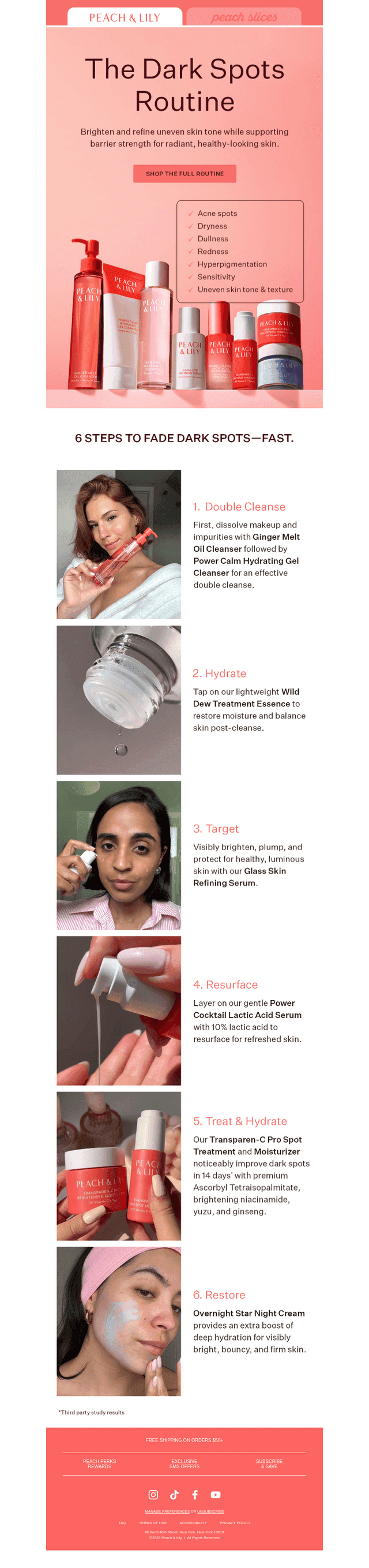Improve dark spots, fast