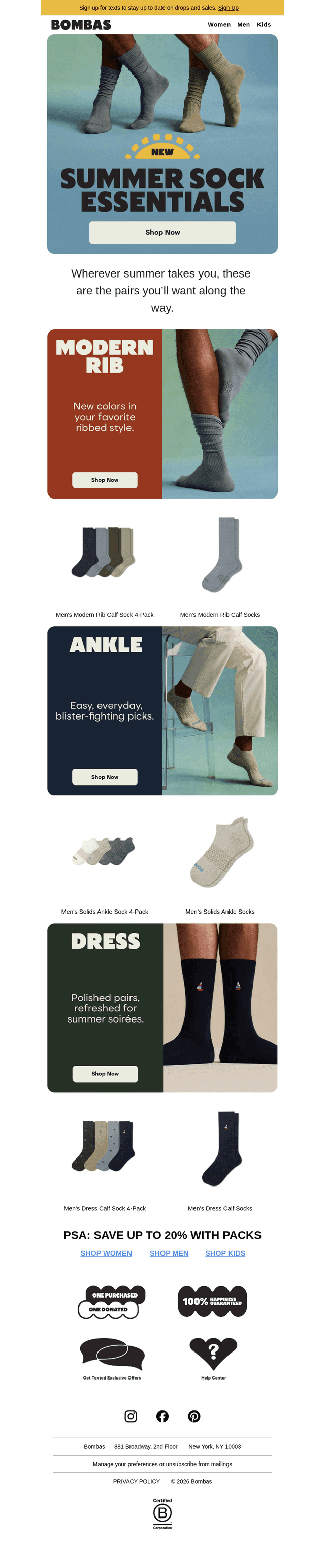 Socks for Your Summer Plans