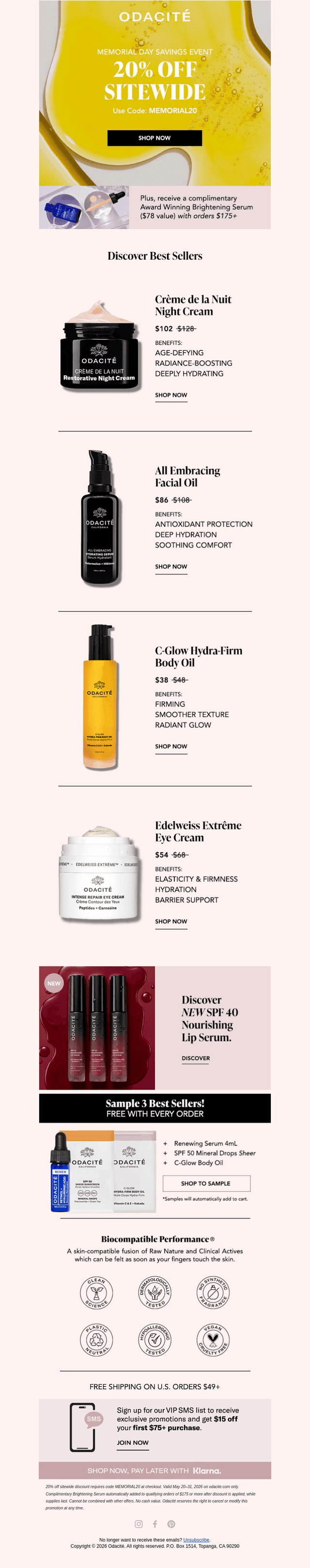 Almost over — 20% off sitewide