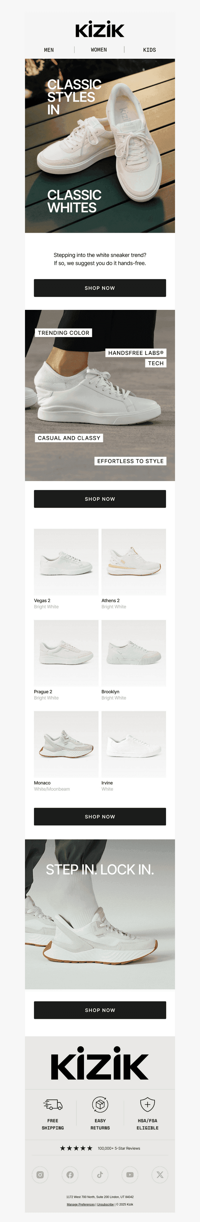 Trending: White Sneakers