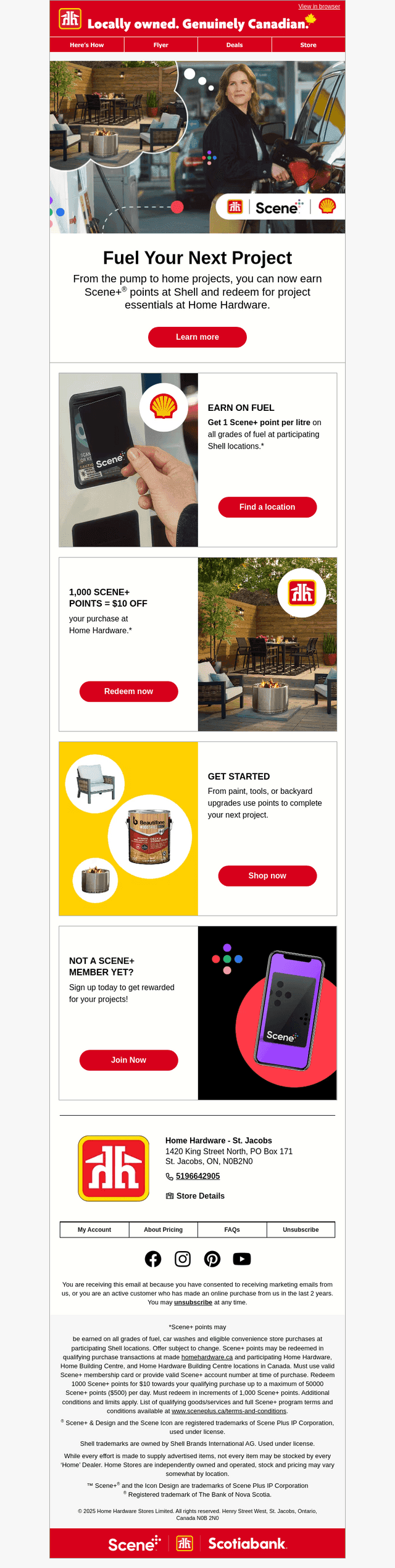 Fuel your next project with Scene+® and Shell.