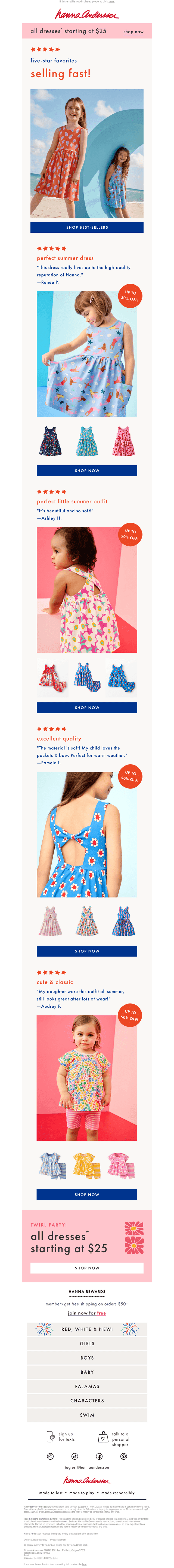 Five-Star Dresses From $25 🌟