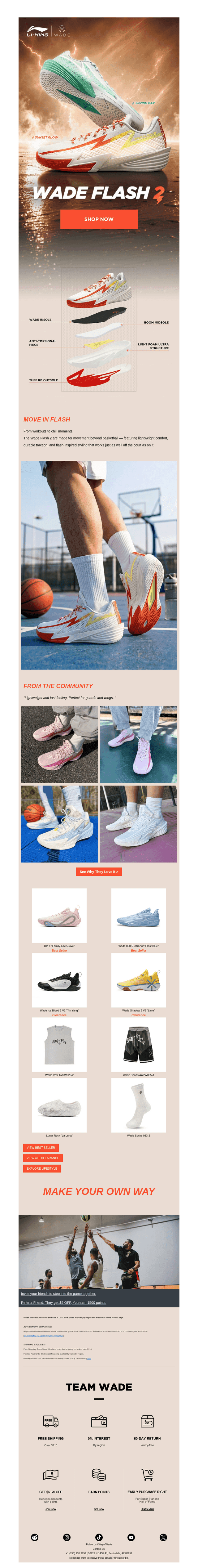 Fresh Drops: Wade Flash 2 "Sunset Glow" & "Spring Day"