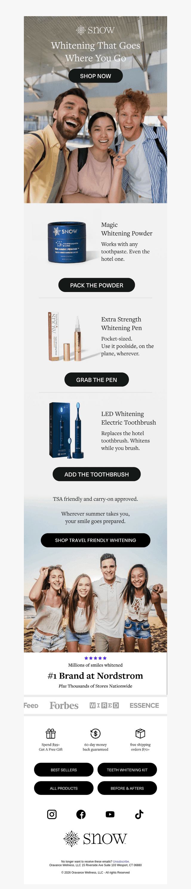 TSA Friendly Teeth Whitening Essentials ✈️