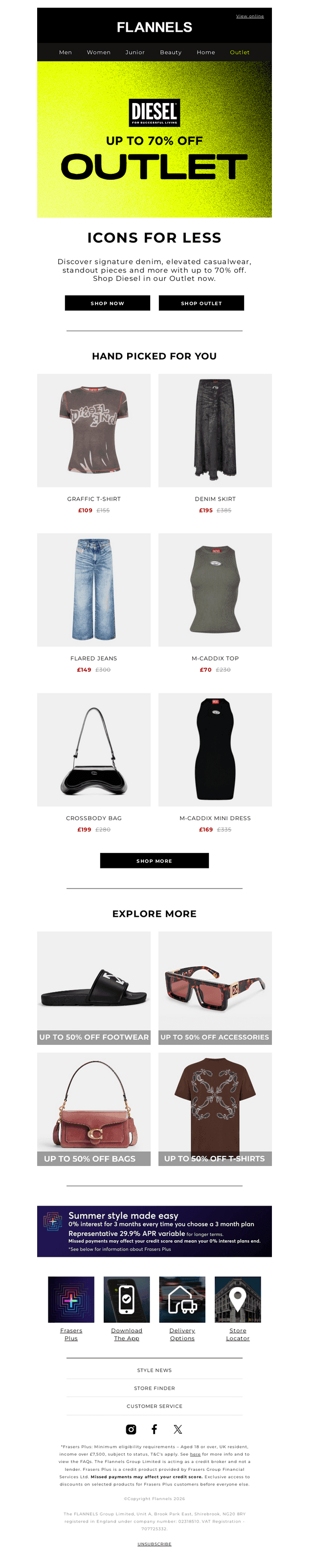 Diesel | Up to 70% off