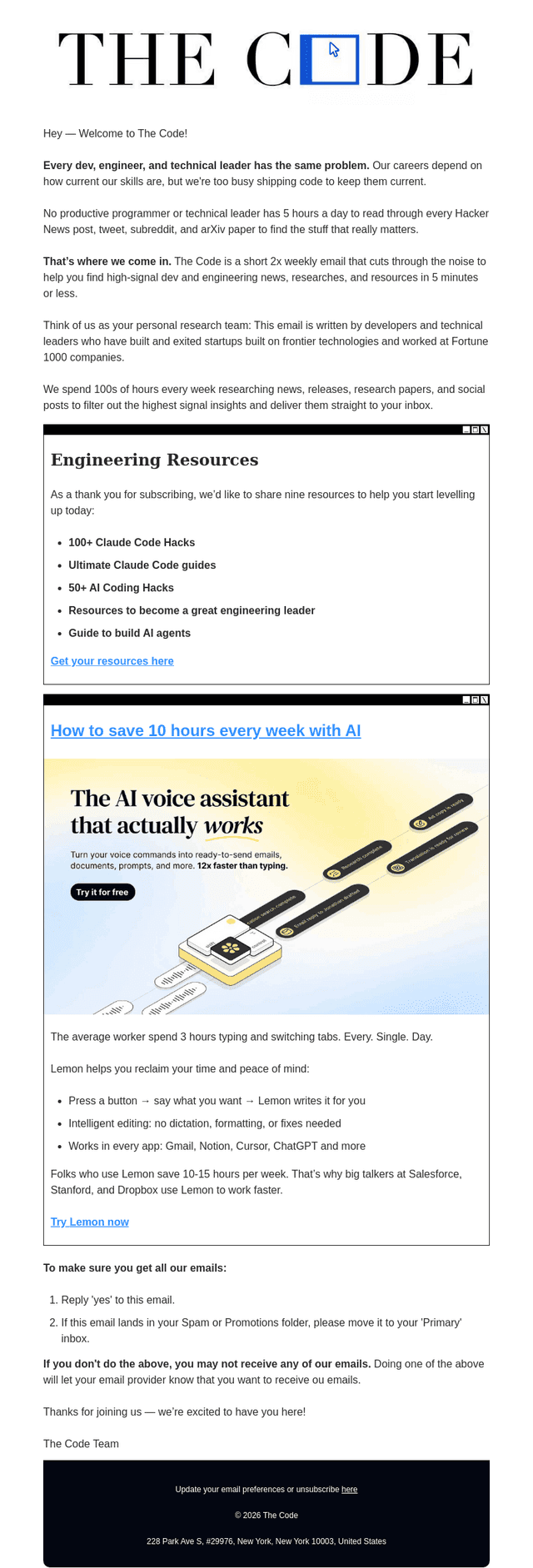 Superhuman AI email from Sat, May 30, 2026