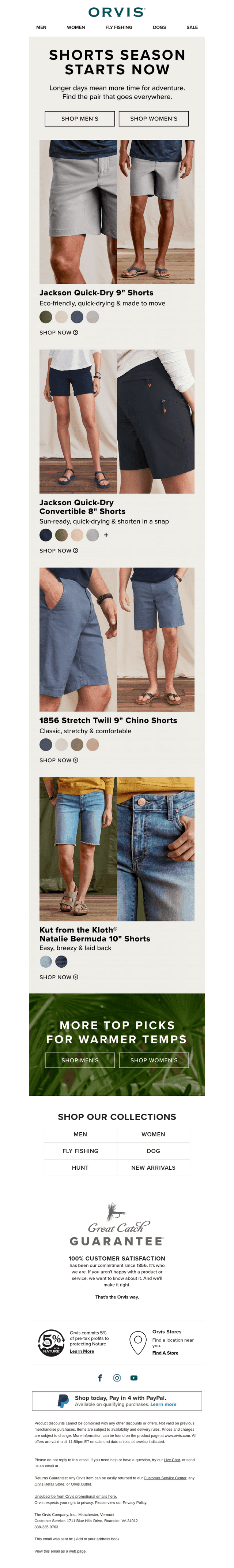 Shorts Built for Days Outside