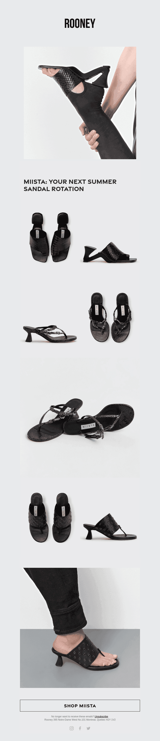 SUMMER STYLES FROM MIISTA