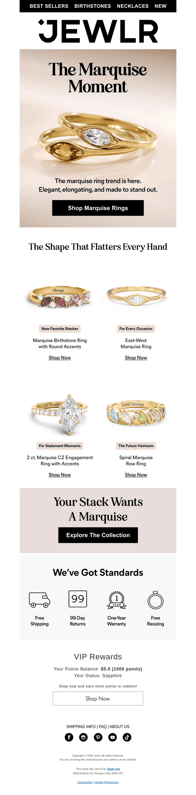 Everyone’s Falling for Marquise Rings