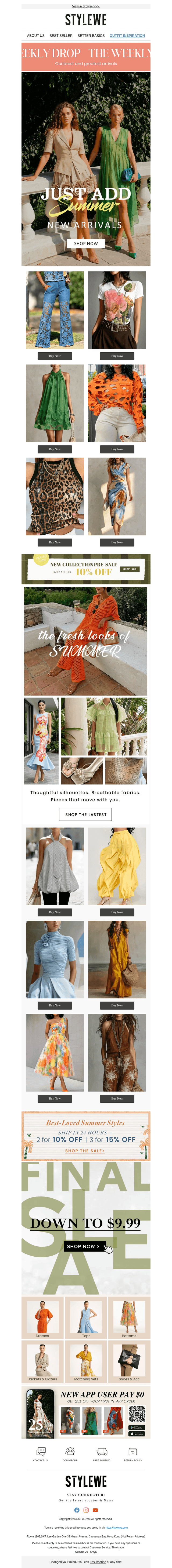 ✨ The Weekly Drop – 10% Off Pre-Orders