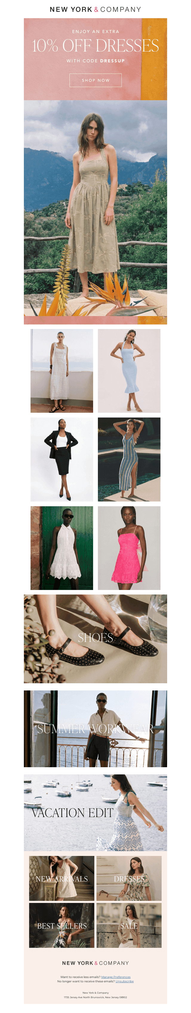 Extra 10% OFF Dresses 👗