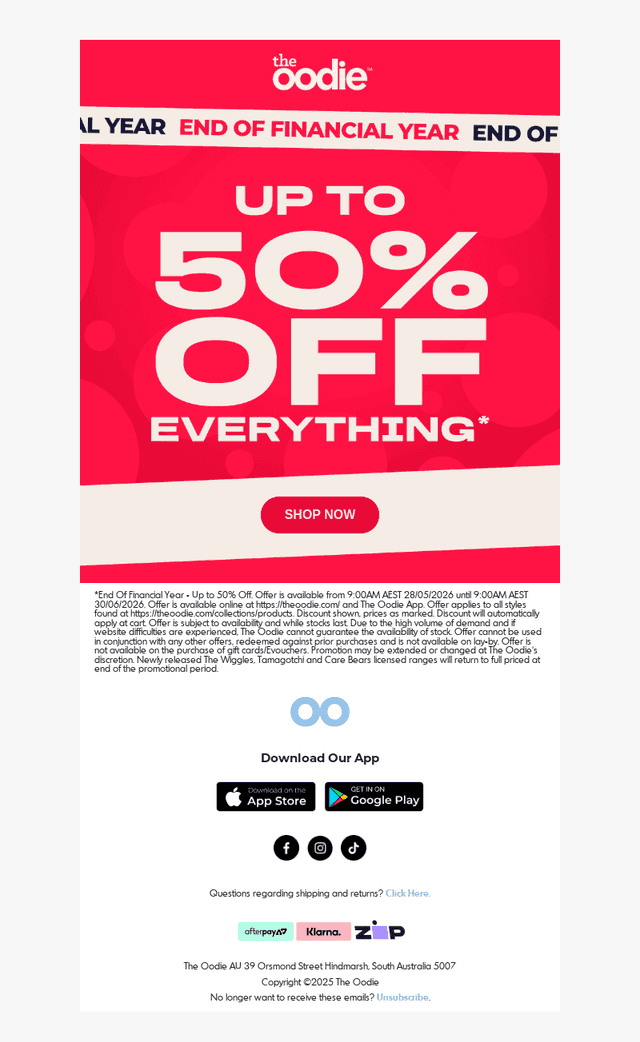 🚨 Up to 50% Off EVERYTHING 🚨