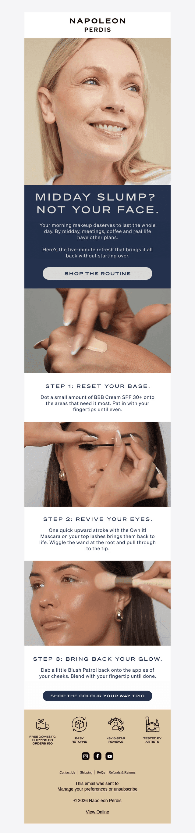 NP's expert tips for your midday refresh.