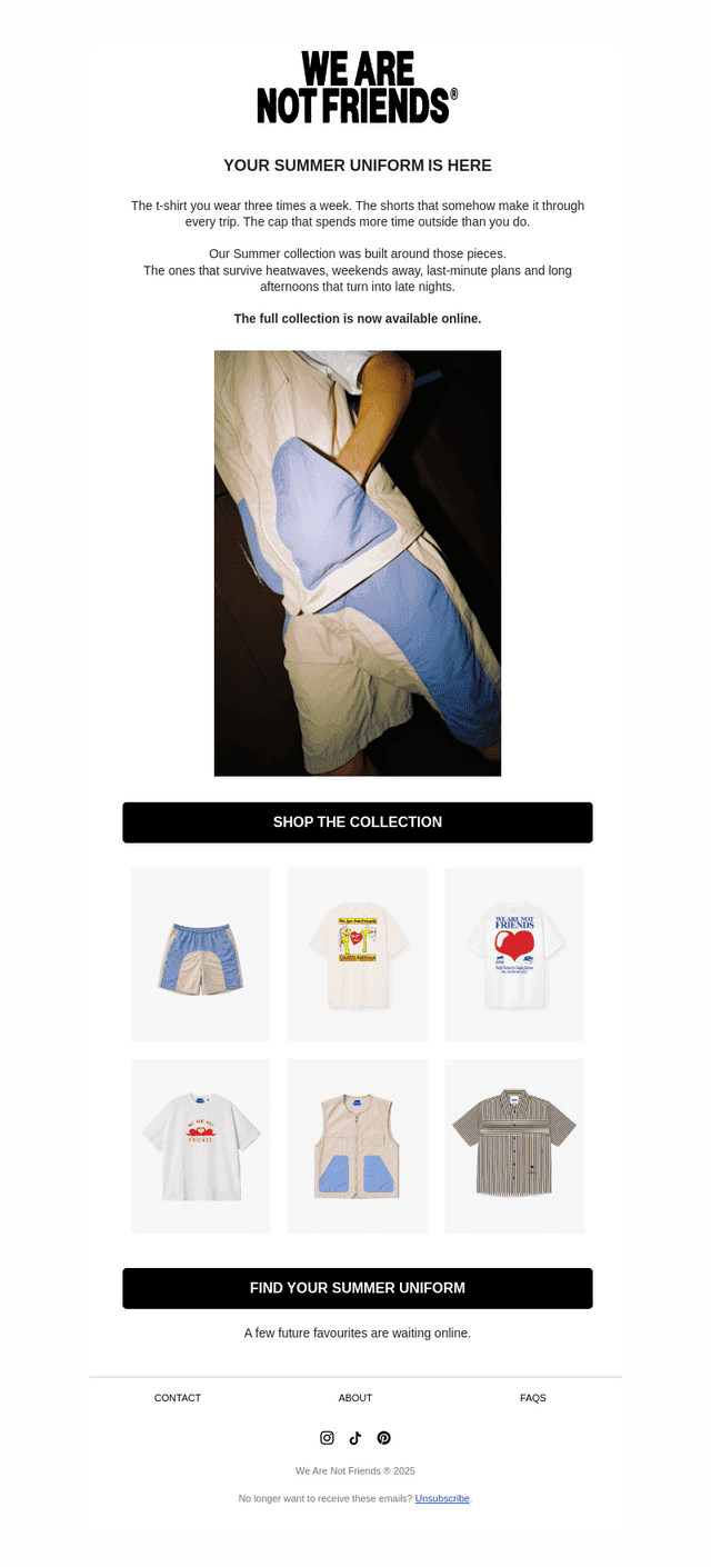 Your Summer Uniform Is Here