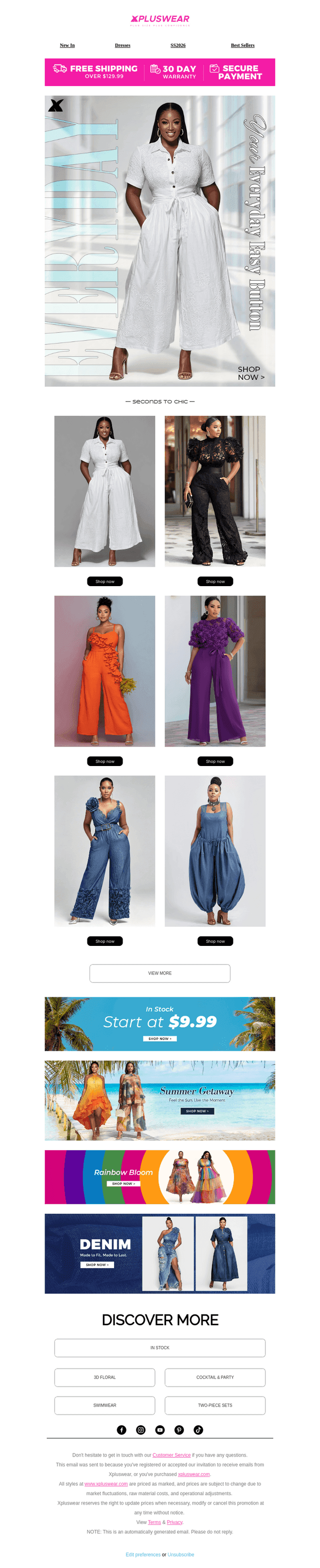 🌿 One & Done Jumpsuits