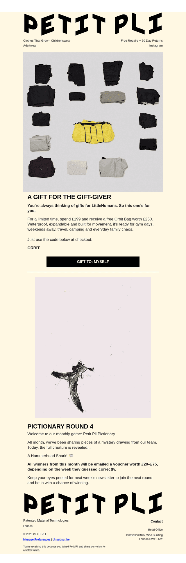 👝 A gift for the gift-giver