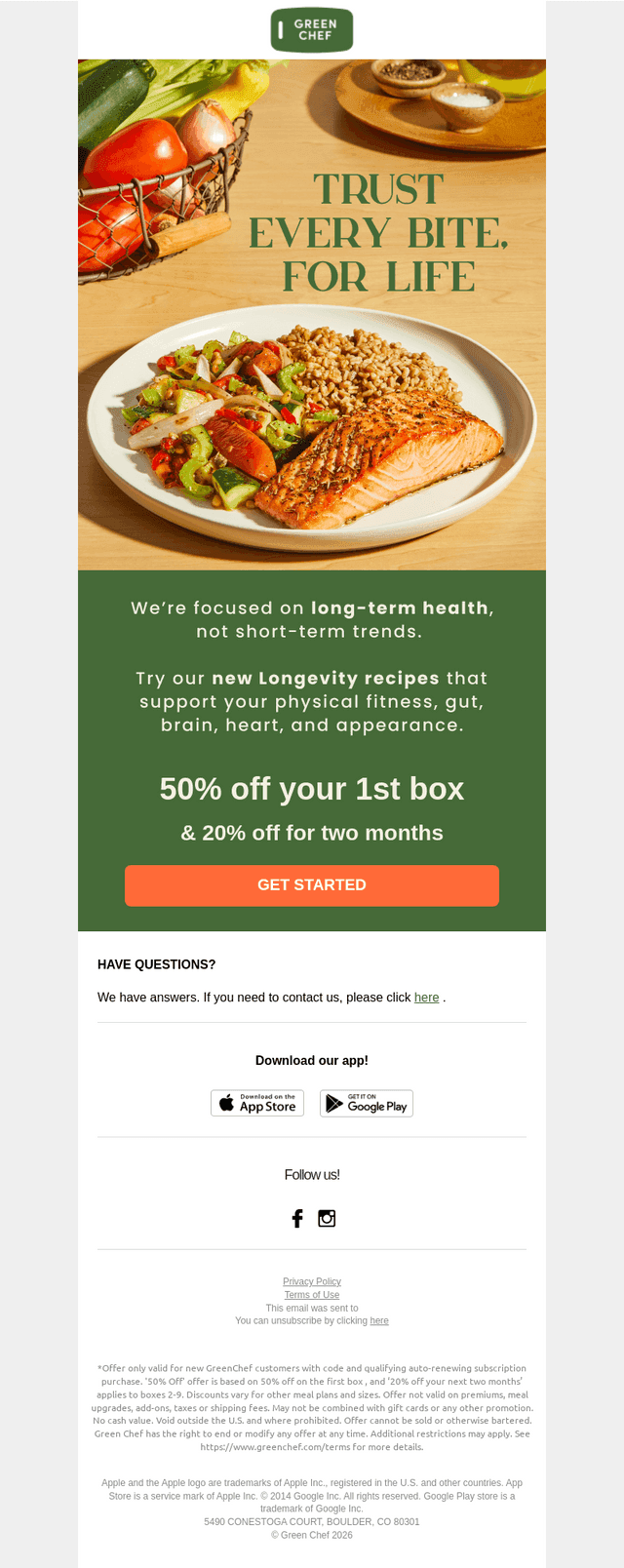 Discover our dietitian-developed dishes