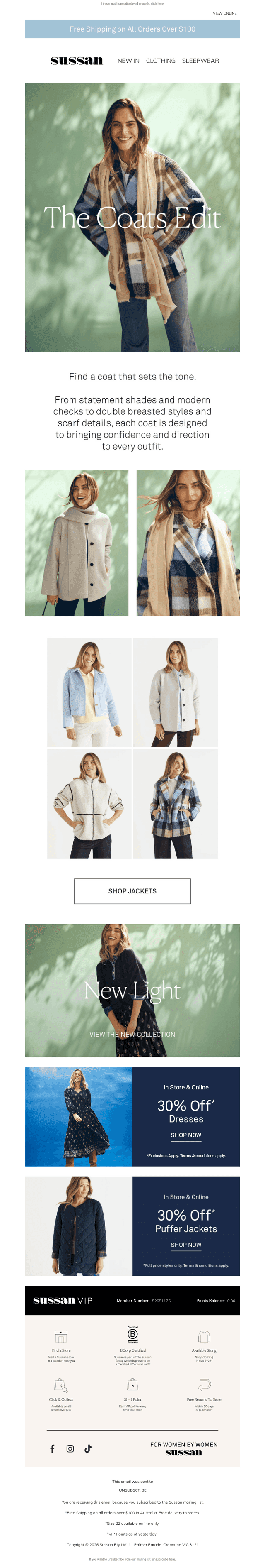 Coats in a New Light