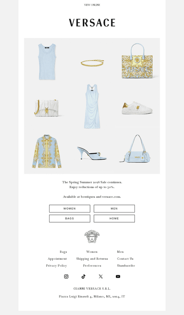, Don’t Miss the Sale