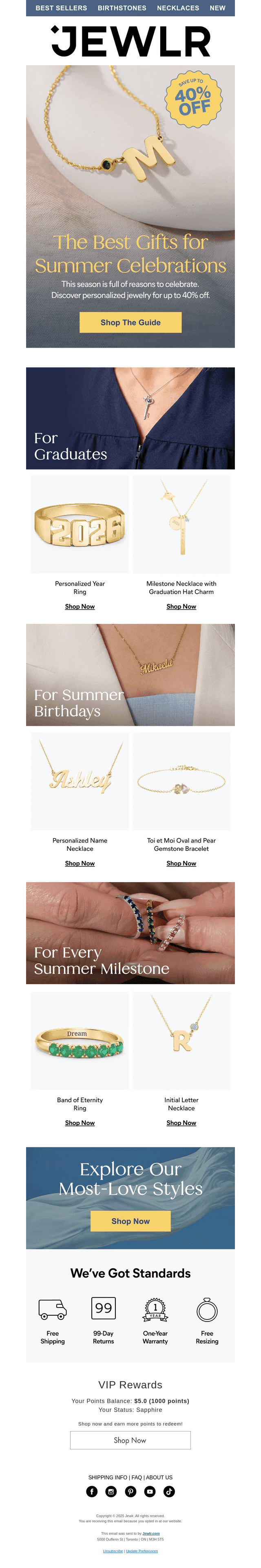 Jewlr email from Mon, Jun 1, 2026