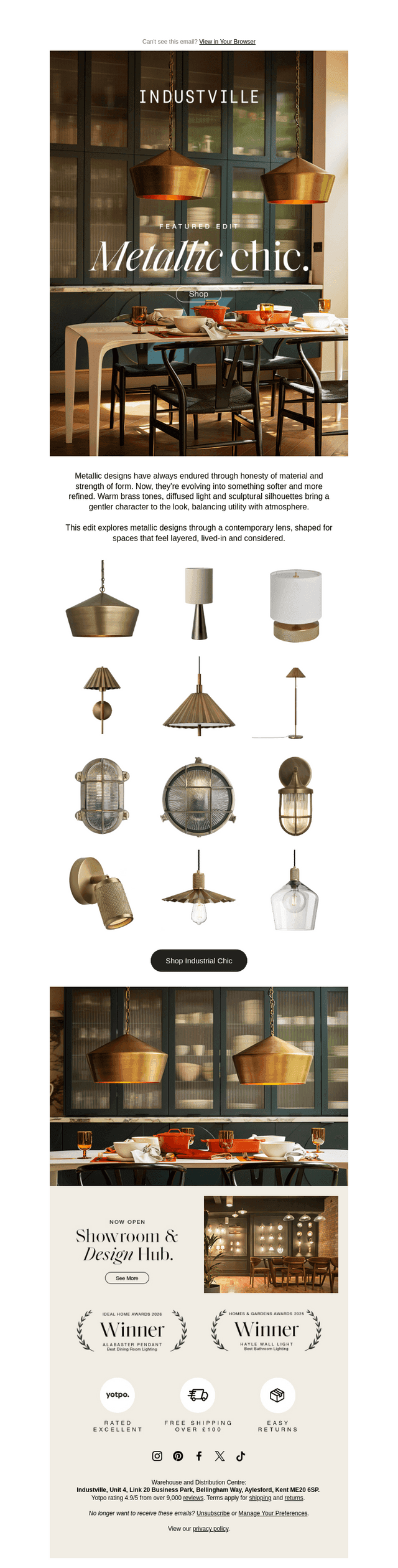 Featured Edit: Metallic Chic