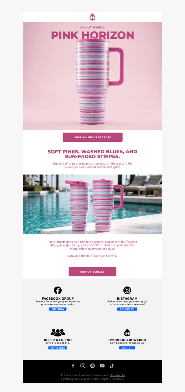Pink Horizon- exclusively at SCHEELS