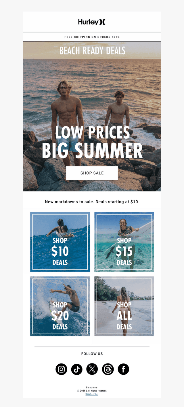 Last Call ⚡ $10 Deals