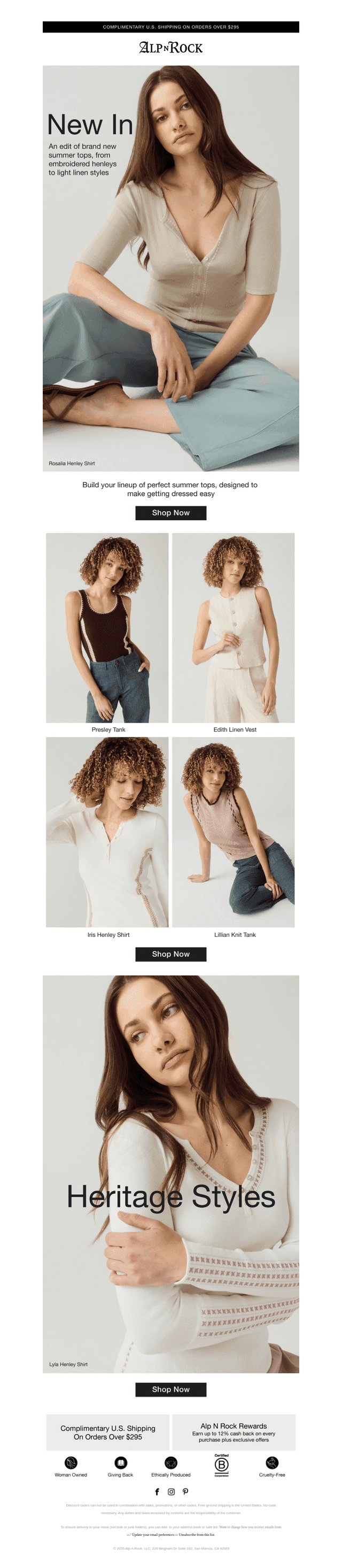 Summer Henleys Have Arrived