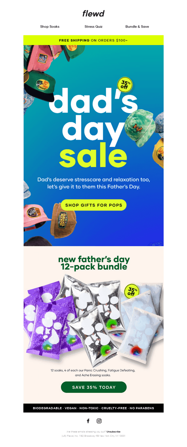 35% off for the dad who does too much