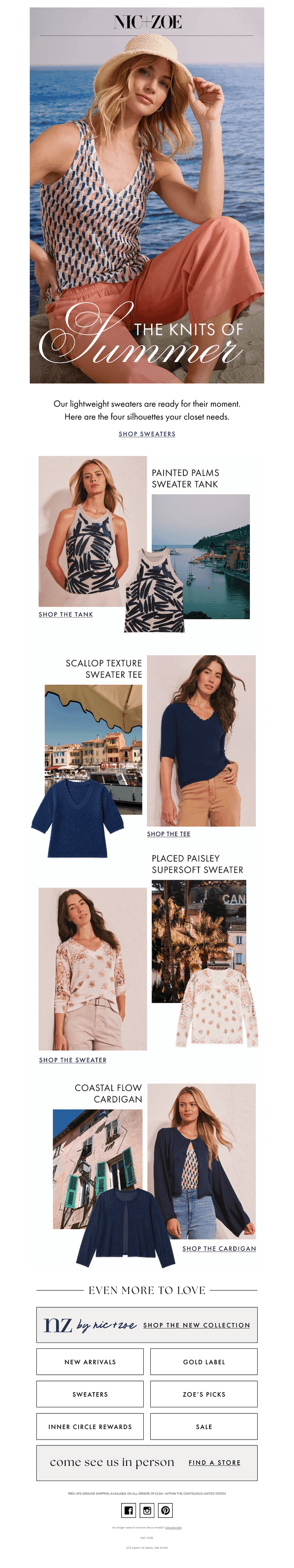 Summer sweaters are here