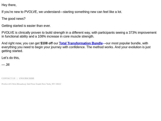 P.volve email from Tue, Jun 2, 2026