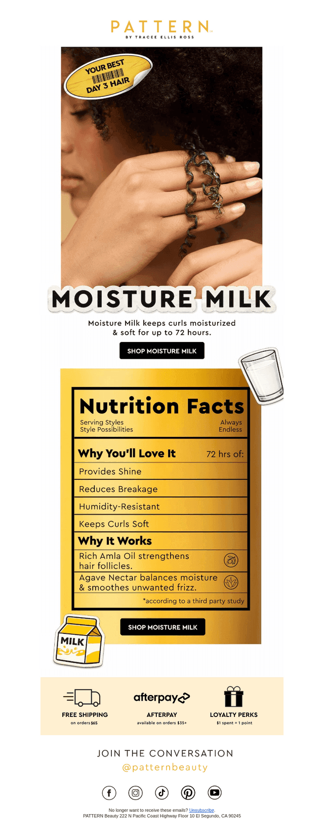 The Moisture Milk Everyone’s Reaching For 💛