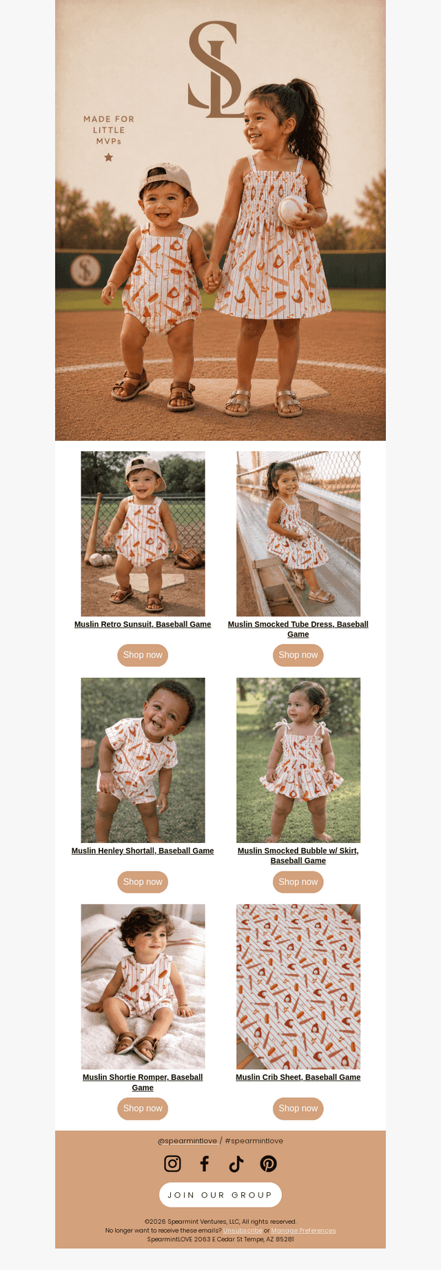 Made for Little MVPs ⚾