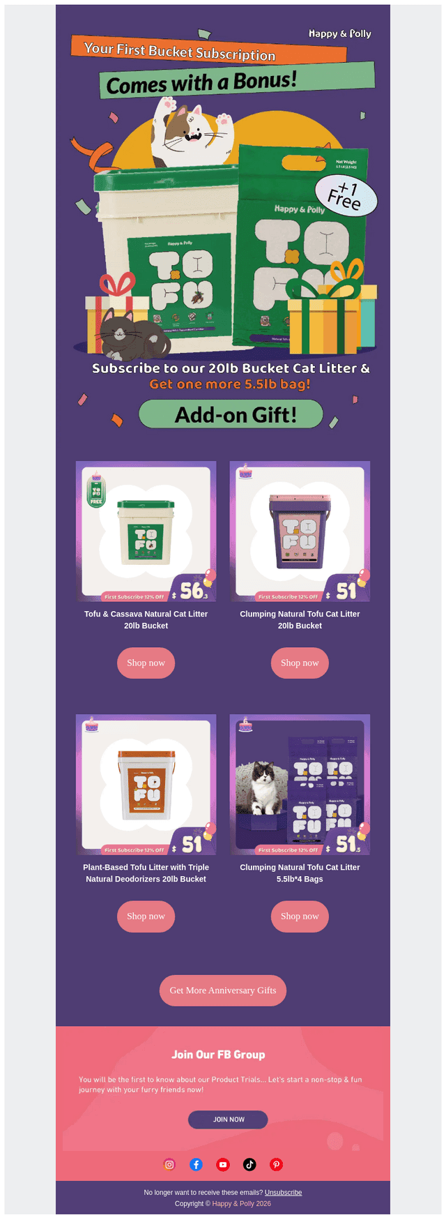 🎉 Cat Litter Subscription Deal Is Live