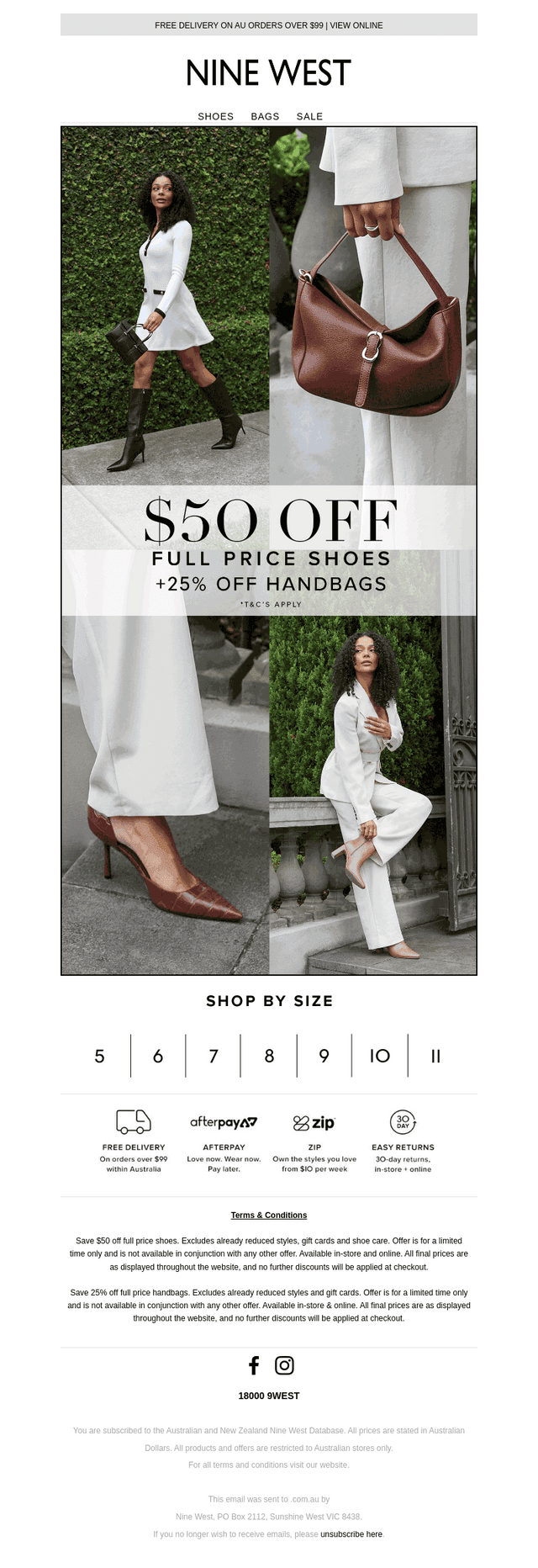 ENDS MIDNIGHT | $50 OFF Shoes