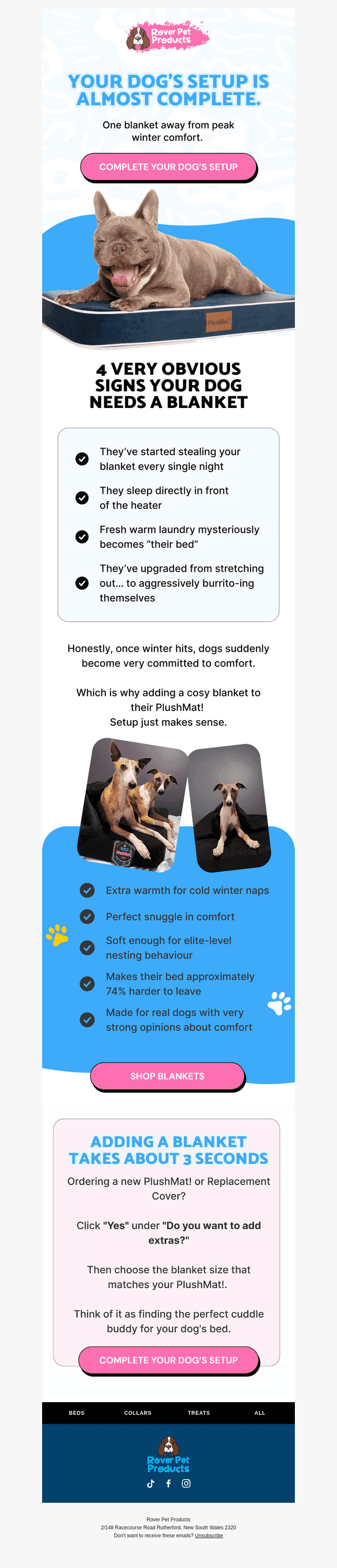 Their winter setup feels incomplete…