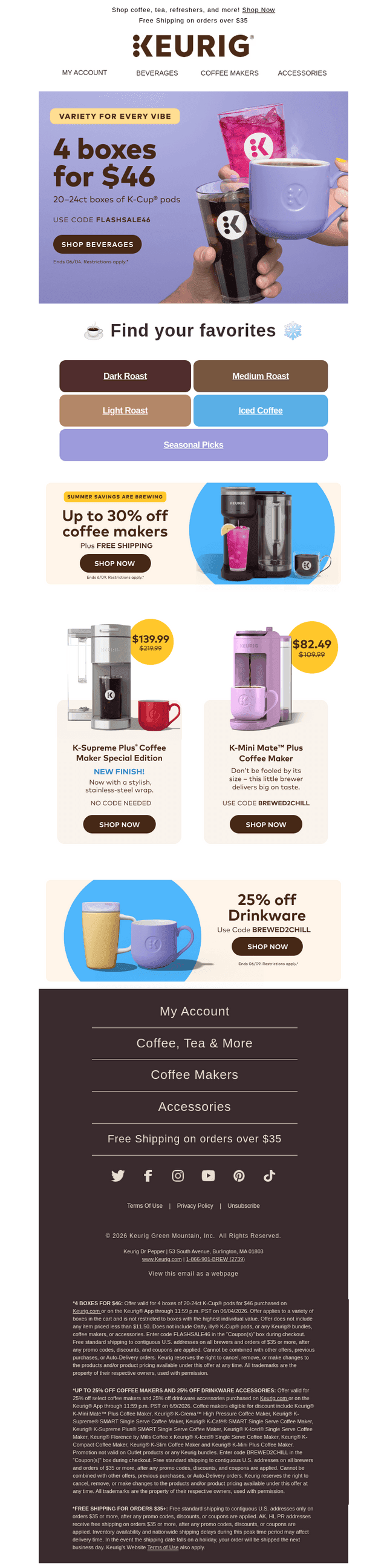 Running low? Lock in 4 boxes for $46 today
