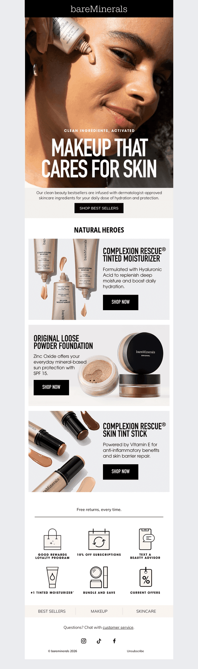 Clean beauty formulas your skin