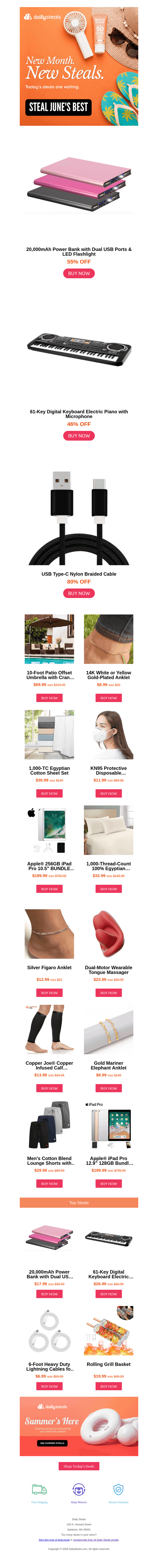 Midweek steals are officially live