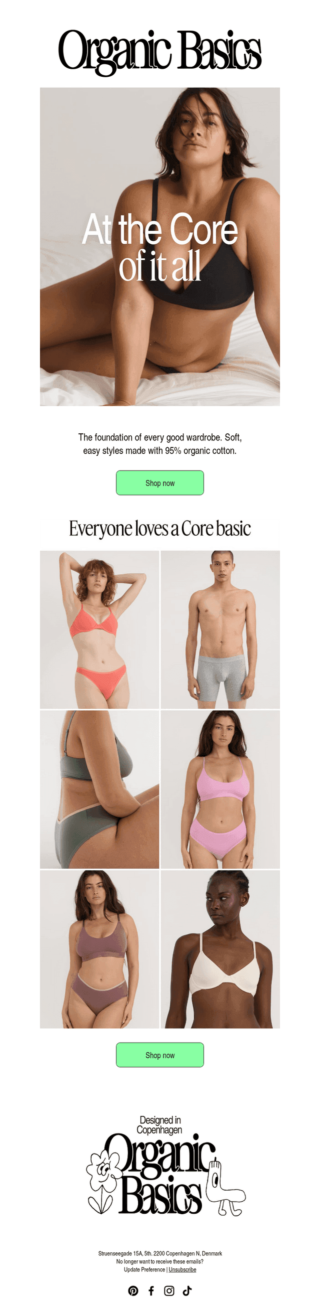 We love these cotton basics