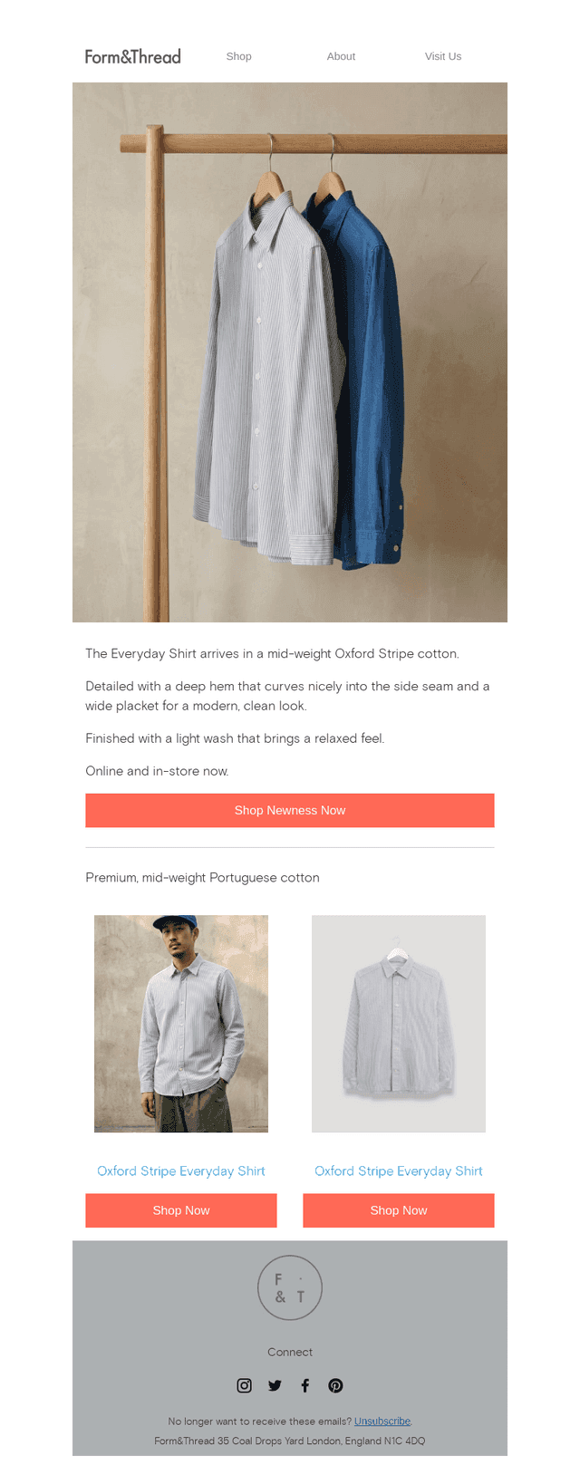 Introducing: Oxford Stripe Everyday Shirt