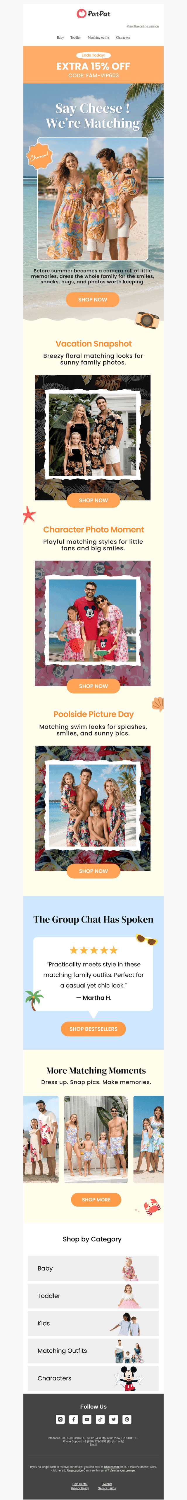 Say Cheese—It’s Matching Day 📸