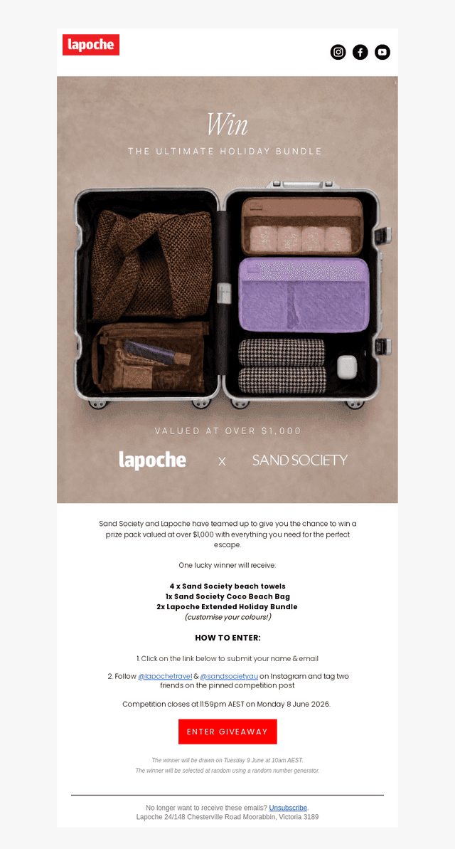 LAPOCHE email from Fri, Jun 5, 2026