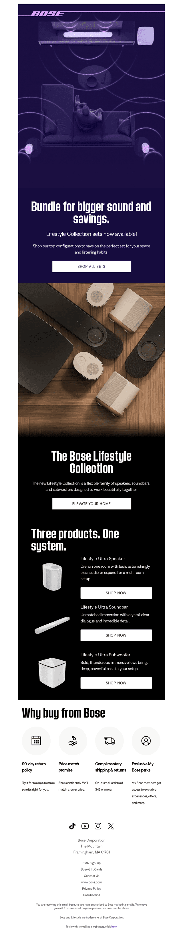 Bose email from Fri, Jun 5, 2026
