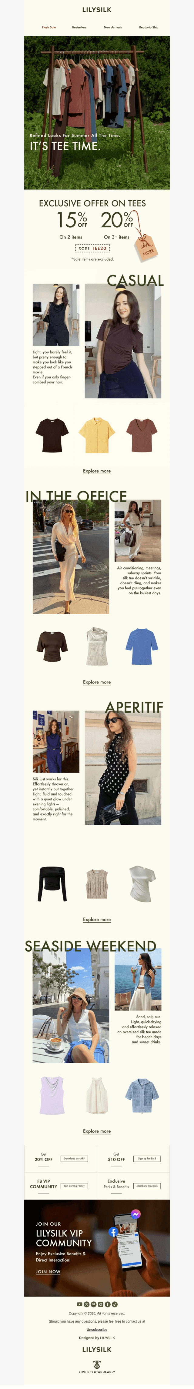 It’s Tee Time · Refresh Your Casual Wardrobe