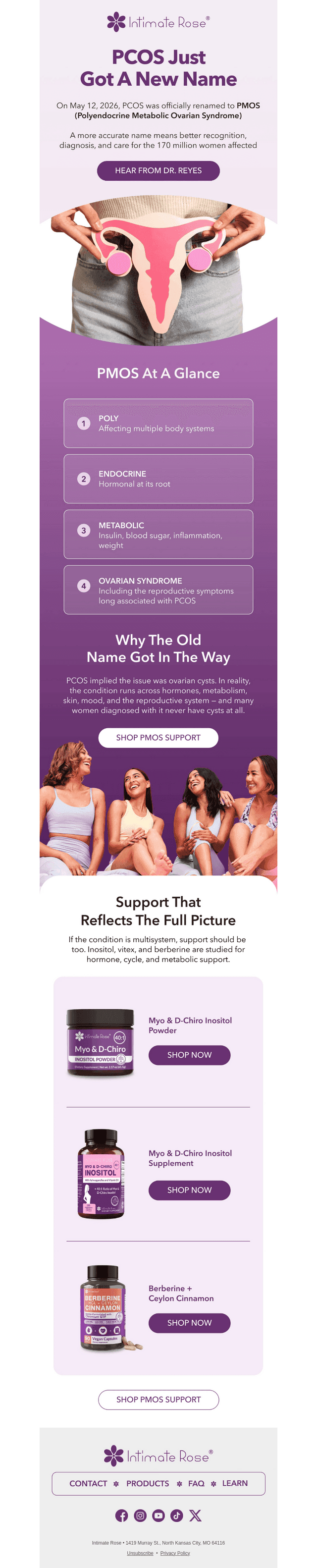 PCOS has a new name