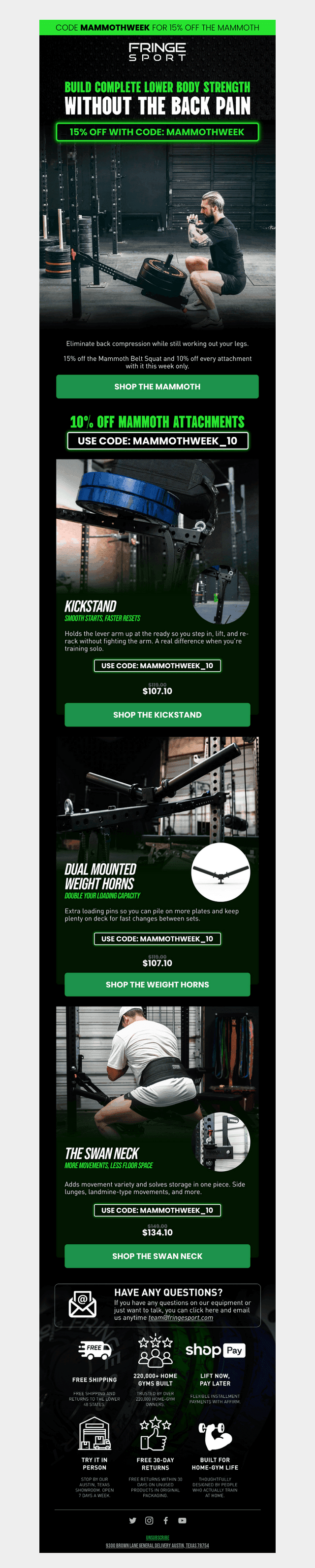 15% Off The Complete Lower Body Strength Builder