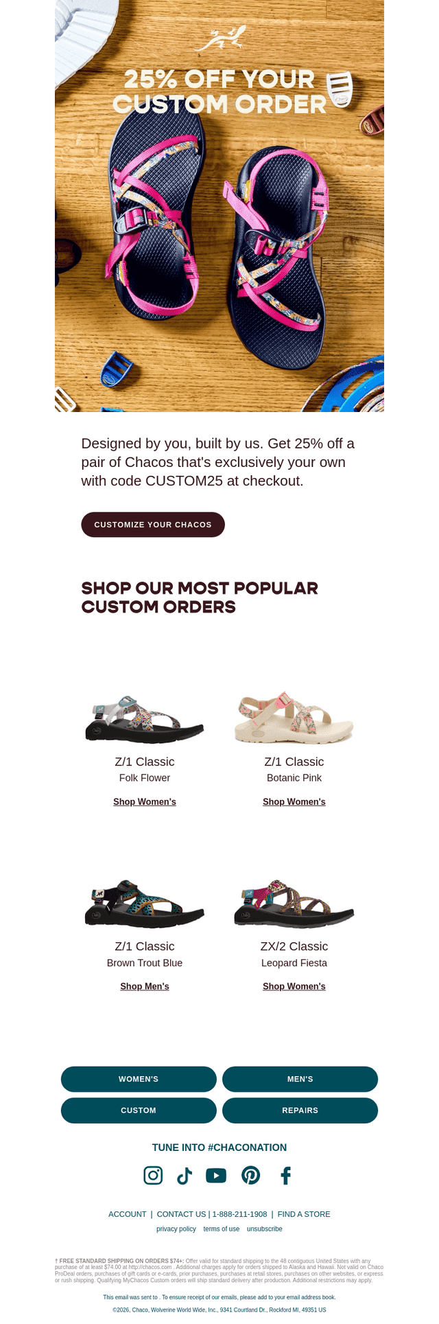 Chaco email from Fri, Jun 5, 2026