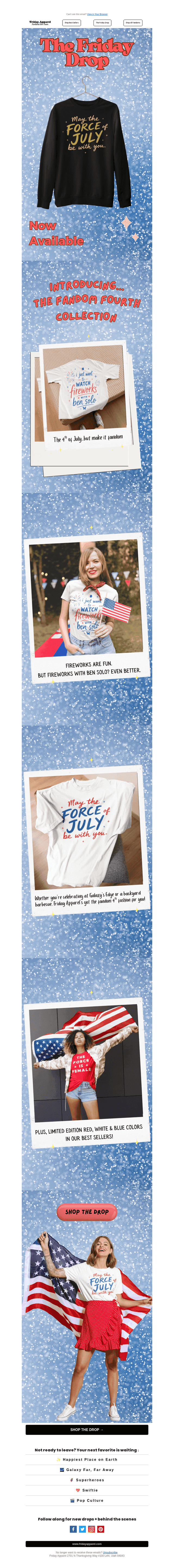 🇺🇸 The Fandom Fourth Is Here