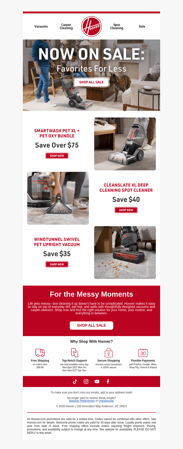 Save on Cleaning Favorites